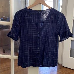 Madewell button top